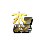 Наклейка | Fnatic (металлическая) | MLG Columbus 2016